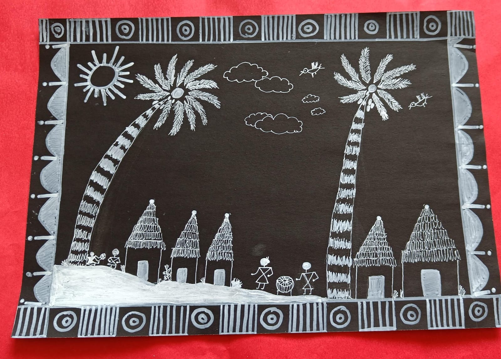 Warli Art by sarghi sandhu(8-B)